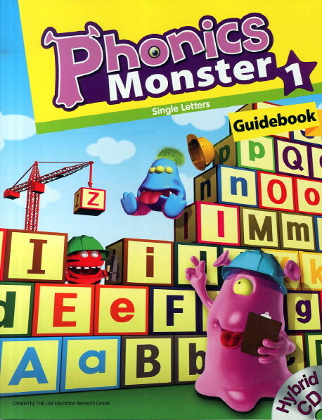 Phonics Monster 1: Teachers Guidebook (Paperback + Hybrid CD 2장 + Phonics Readers)