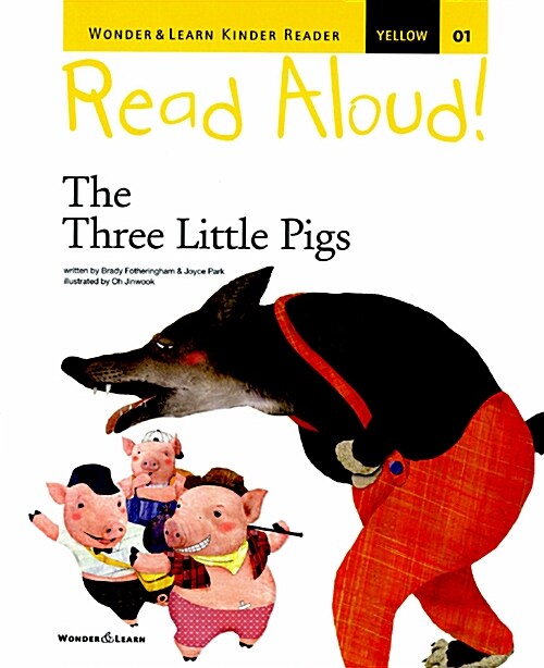 리드얼라우드 Read Aloud 01 : The Three Little Pigs (책 + CD 1장 + DVD 1장)