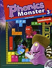 Phonics Monster 3 : Teachers Guidebook (Paperback + Hybrid CD 2장 + Phonics Readers)