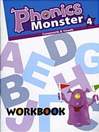 [중고] Phonics Monster 4: Workbook (Paperback) (Paperback)