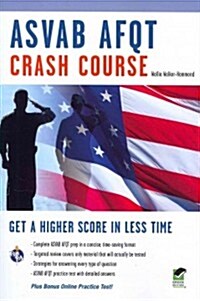 ASVAB Afqt Crash Course Book + Online (Paperback, Green)