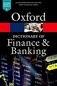 A Dictionary of Finance and Banking (Paperback, 6 Revised edition)