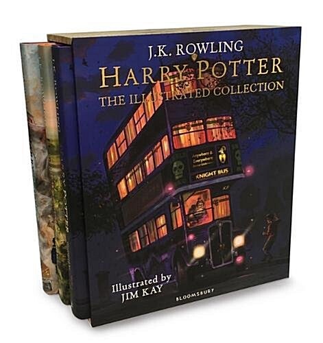 Harry Potter - The Illustrated Collection : Three magical classics (Multiple-component retail product)