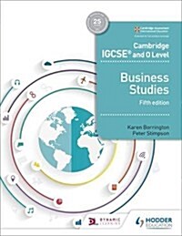 Cambridge IGCSE and O Level Business Studies 5th edition (Paperback)