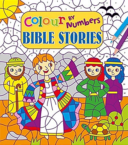 Colour by Numbers: Bible Stories (Paperback)