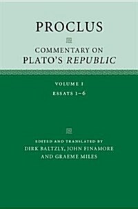 Proclus: Commentary on Platos Republic: Volume 1 (Hardcover)