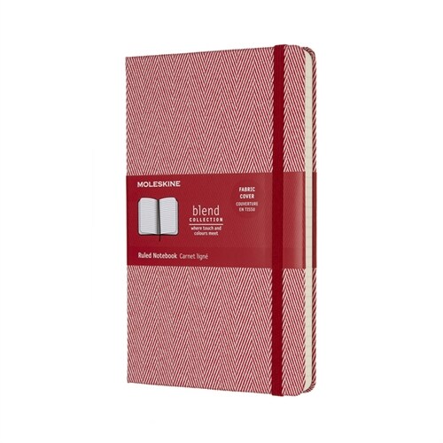 Moleskine Limited Edition Blend Collection Notebook, Large, Ruled, Red (5 X 8.25) (Other)