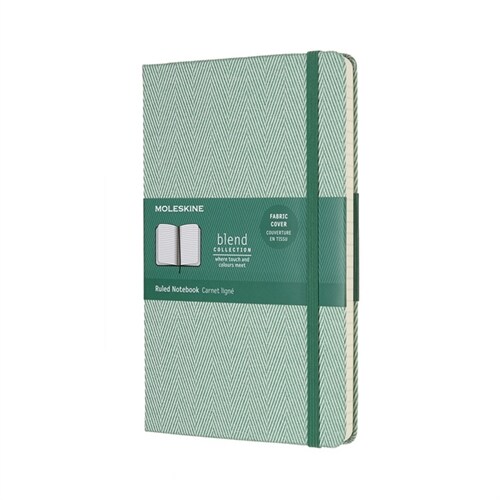 Moleskine Limited Edition Blend Collection Notebook, Large, Ruled, Green (5 X 8.25) (Other)