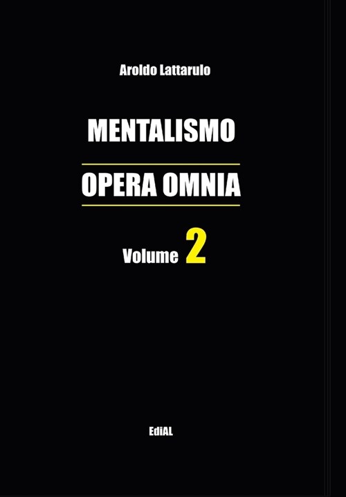 Mentalismo - Opera Omnia Vol. 2 (Hard Cover) (Hardcover)