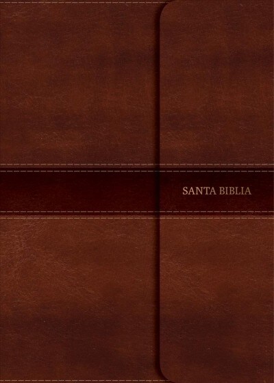 Rvr 1960 Biblia Letra Grande Tama? Manual Marr?, S?il Piel Y Solapa Con Im? (Imitation Leather)