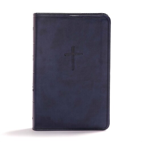 CSB Compact Bible, Value Edition, Navy Leathertouch (Imitation Leather)