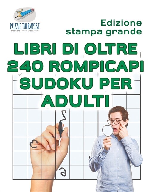 Libri di oltre 240 rompicapi Sudoku per adulti Edizione stampa grande (Paperback)