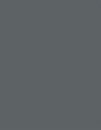 Slate Grey 190 - Cornell Notes Notebook: Style A, 190 Pages/95 Sheets, 8.5 X 11, Medium Ruled (Paperback)