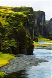 Icelands Cliffs - Blank Notebook: 101 Pages, 6 X 9 Journal, Soft Cover (Paperback)