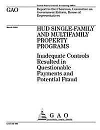 HUD Single-Family and Multifamily Property Programs: Inadequate Controls Resulted in Questionable Payments and Potential Fraud (Paperback)