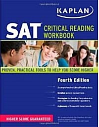 [중고] Kaplan SAT Critical Reading Workbook (Paperback, 4th)