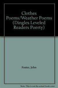 Clothes Poems/Weather Poems (Paperback, 1st)