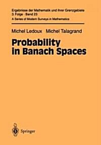 Probability in Banach Spaces (Paperback)