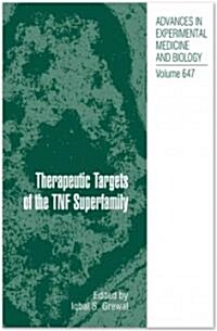 Therapeutic Targets of the Tnf Superfamily (Paperback)