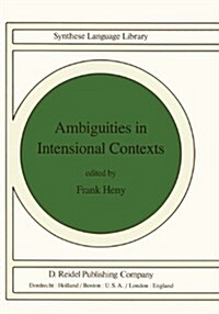 Ambiguities in Intensional Contexts (Paperback)