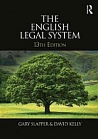 The English Legal System, 2012-2013 (Paperback, 13th, Revised)