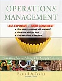 Operations Management, Binder Version: Creating Value Along the Supply Chain (Loose Leaf, 7)
