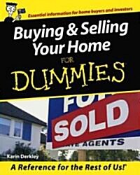 Buying & Selling Your Home for Dummies (Paperback)