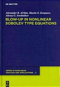 Blow-Up in Nonlinear Sobolev Type Equations (Hardcover)