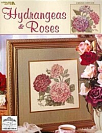 Hydrangeas & Roses: Cross Stitch (Paperback)