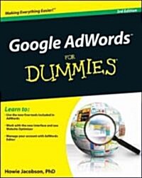 Google Adwords for Dummies, 3rd Edition (Paperback, 3)