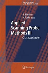 Applied Scanning Probe Methods III: Characterization (Paperback)