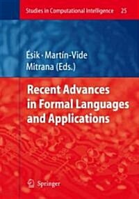 Recent Advances in Formal Languages and Applications (Paperback)