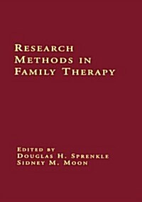 Research Methods in Family Therapy (Hardcover)