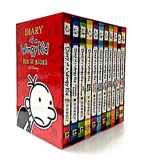 Diary of a Wimpy Kid Box of Books #1-11 (Paperback, 미국판, International)