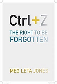 Ctrl + Z: The Right to Be Forgotten (Paperback)