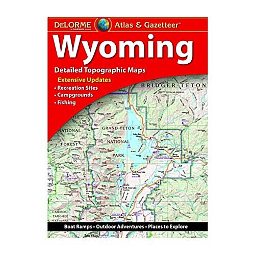 Delorme Atlas & Gazetteer: Wyoming (Paperback)