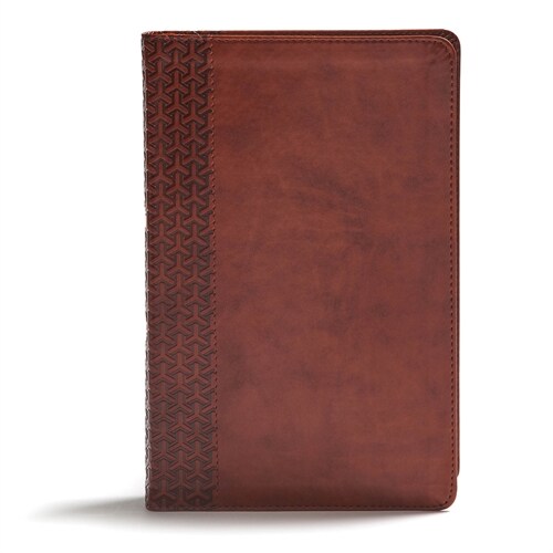 CSB Everyday Study Bible, British Tan Leathertouch (Imitation Leather)