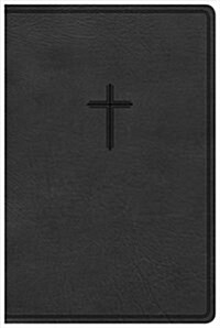 CSB Everyday Study Bible, Black Leathertouch (Imitation Leather)