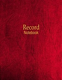 Record Notebook (Paperback)