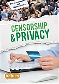 Censorship and Privacy (Paperback)
