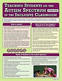 Teaching Students on the Autism Spectrum in the Inclusive Classroom (Paperback, 2nd)