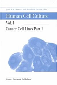Cancer Cell Lines Part 1 (Hardcover, 1999)
