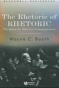 Rhetoric of Rhetoric (Paperback)