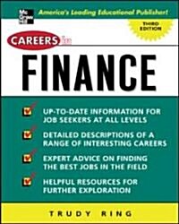 Careers in Finance (Paperback, 3)