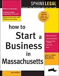 How to Start a Business in Massachusetts (Paperback, 4th)