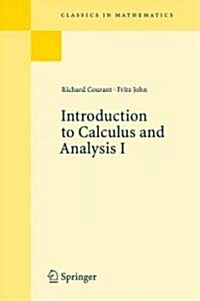 Introduction to Calculus and Analysis I (Paperback)