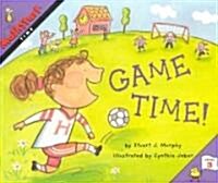 [중고] Mathstart Time Game Time Student Reader (Paperback)