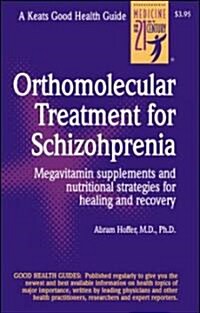 Orthomolecular Treatment for Schizophrenia (Spiral)