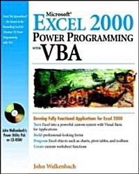 Microsoft Excel 2000 Power Programming with VBA [With CDROM] (Paperback)