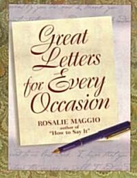 [중고] Great Letters for Every Occasion (Paperback)